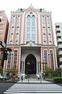 japan university tokyo facade building