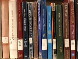 books for learning on the shelf