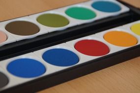 watercolor palette