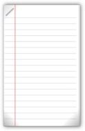 graphic image of blank paper sheet