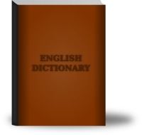 brown english dictionary as graphic image