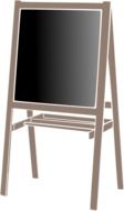 Picture of blackboard in school