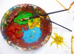 children's painting as creative