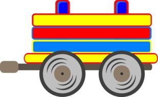 toy trailer drawing