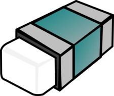 eraser as an illustration