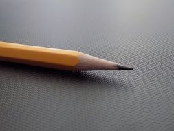 graphite pencil closeup