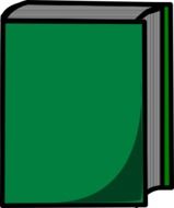 green cover book