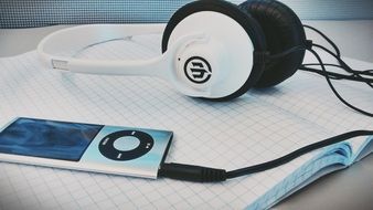 ipod with headphones