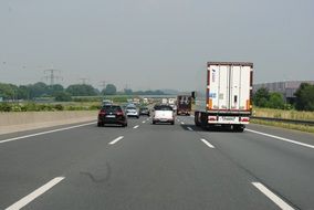 traffic on freeway