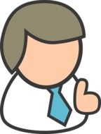 figure man as a drawing