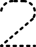 number two, drawing