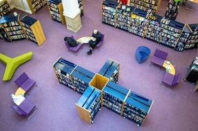 bookshelf interior