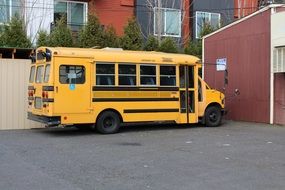 Picture of yellow school bus
