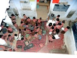students school classroom India