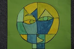 children drawing of a cat