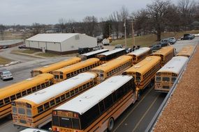 parking for school buses