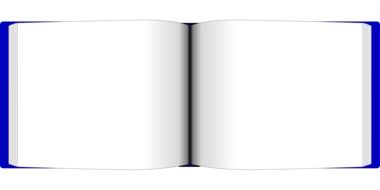 open white blank drawing