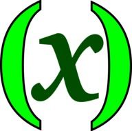 Green sign of the x symbol