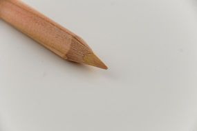 pointed colored pencil