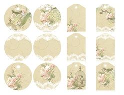 scrapbooking template with roses