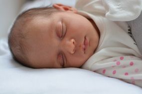 Beautiful sleeping baby