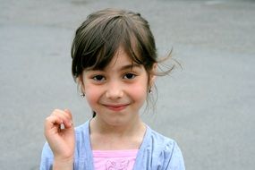 girl smile portrait