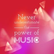 wonderful power of music
