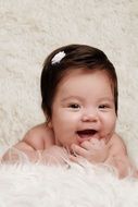 picture of the laughing baby