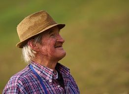 farmer smile man