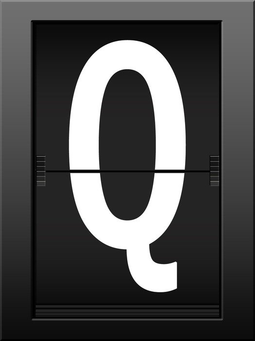 alphabet q drawing