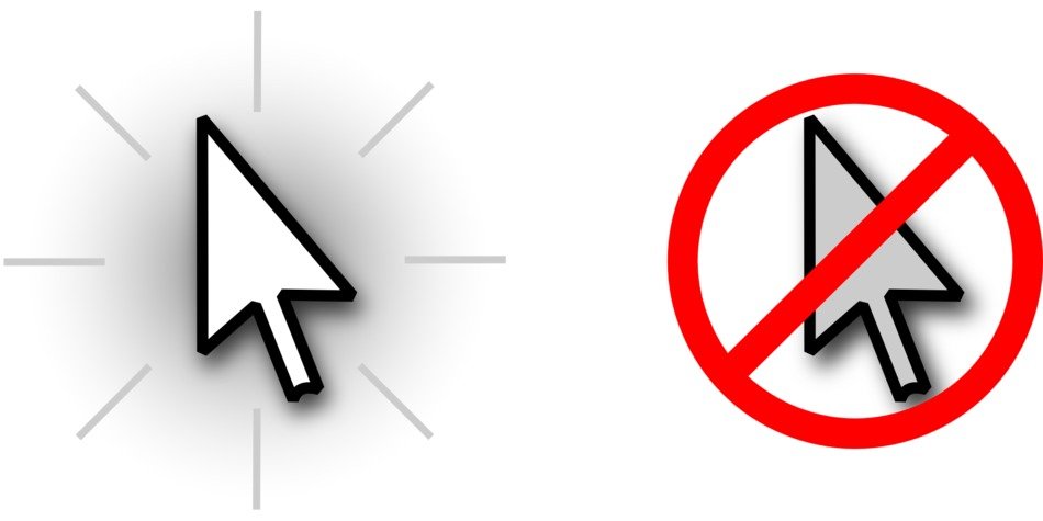 Clipart of the mouse pointers