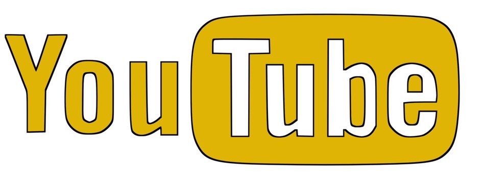 videohosting website logo in the yellow color