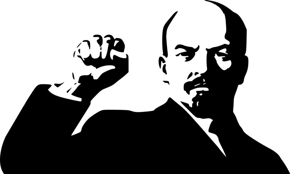 graphic image of the leader Lenin