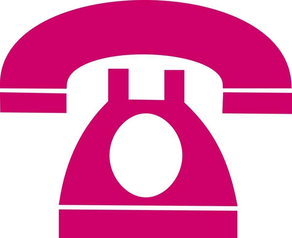 graphic image of the pink phone