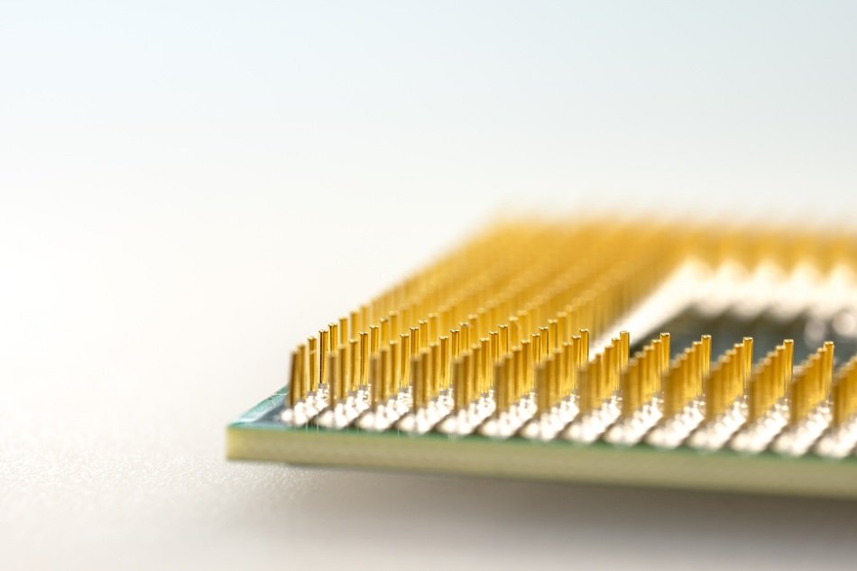 Processor with yellow legs free image download