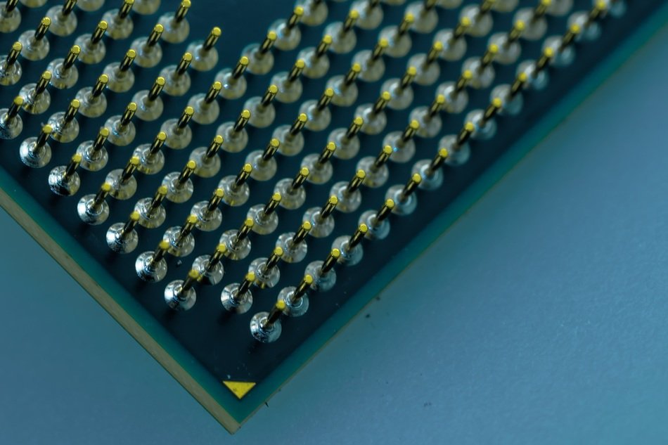 cpu software close-up
