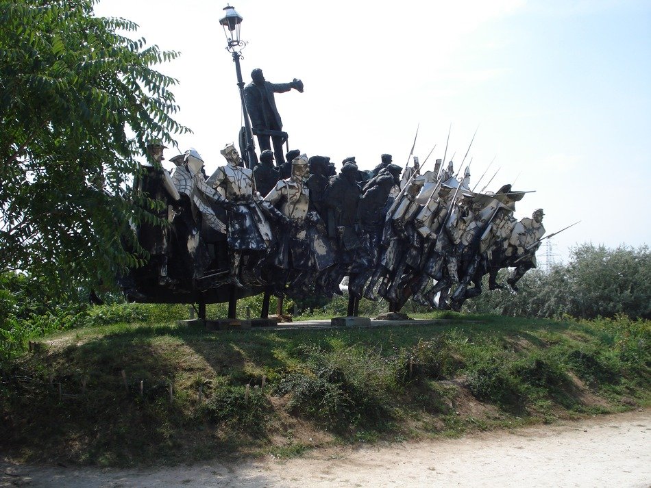 Sculpture of communism in Budapest