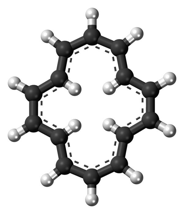 clipart of the annulene molecule