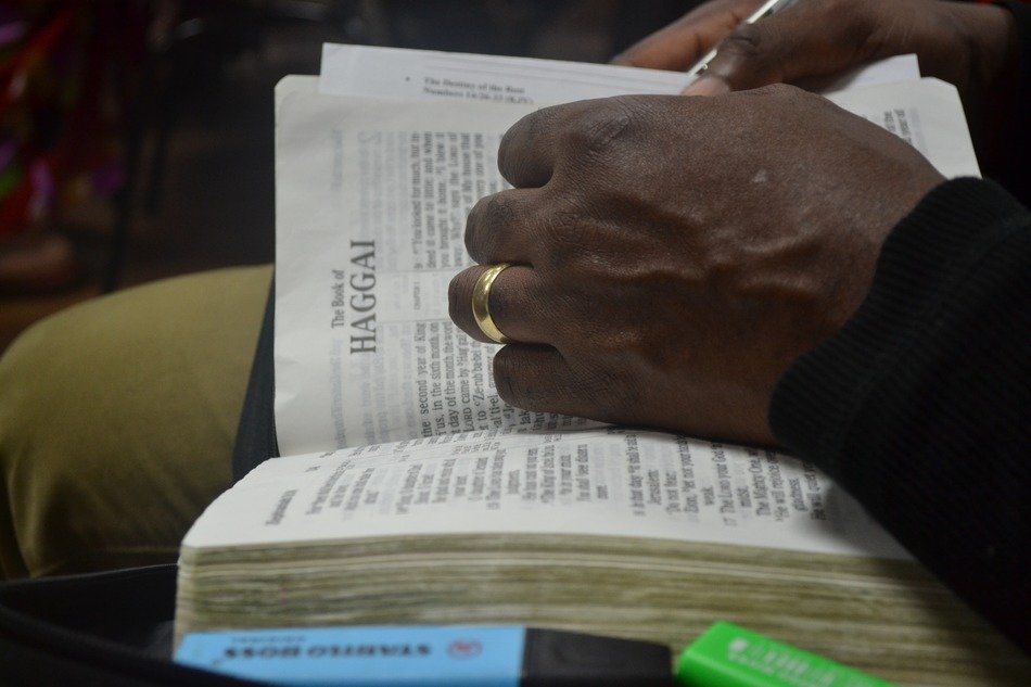 reading of the Christian Bible