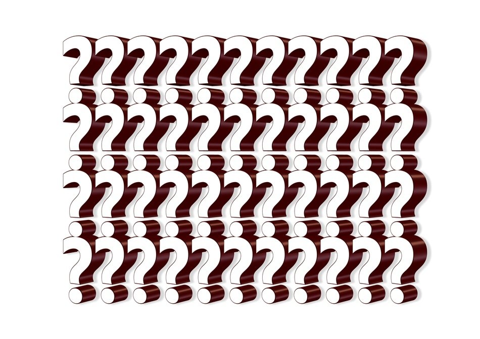 duplications of the question marks