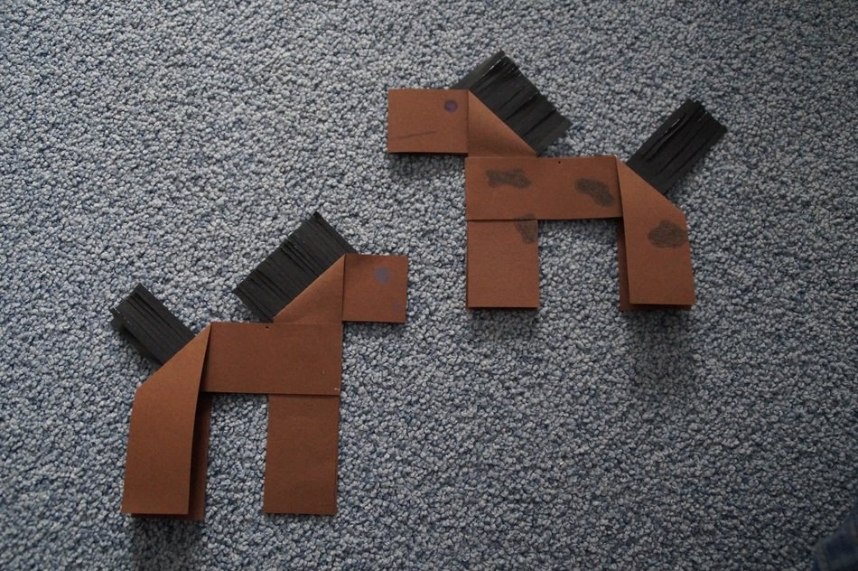 chidren origami handicraft