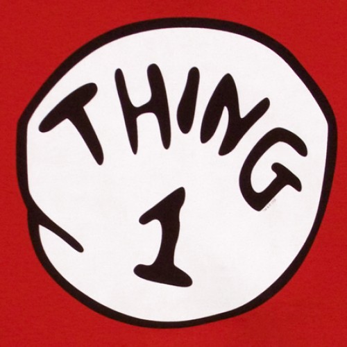 Dr Seuss Thing 1 Logo free image download