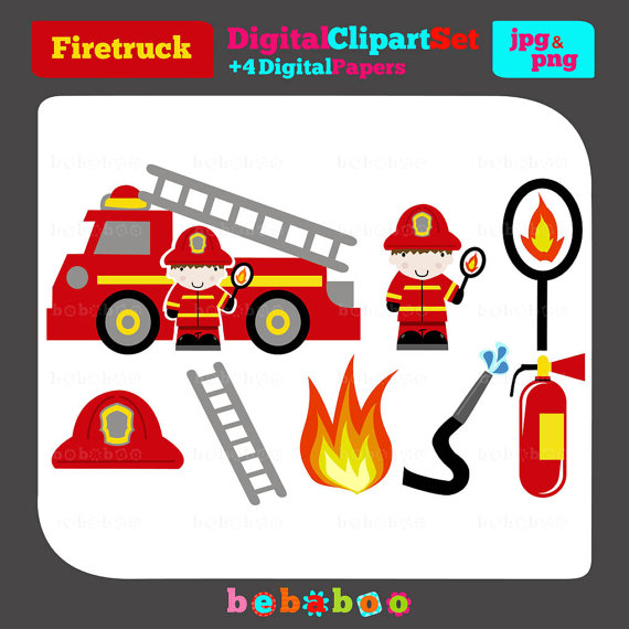 Firefighters Fireman Clip Art N4 free image download