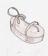 Ancient Greek Togas drawing
