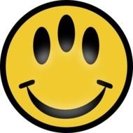 Smiley Face With Three Eyes