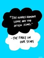 Fault In Our Stars, Quotes on clouds