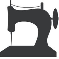 Sewing Machine Silhouette Clip Art N3