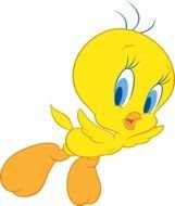 cartoon yellow canary