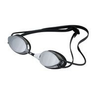 black swimming goggles