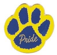 Yellow Paw Print